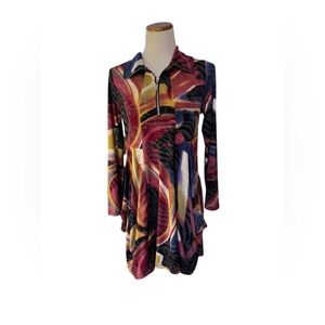 Sharon Max Abstract Stretch Dress